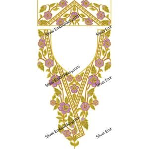 Neck Kaftan Embroidery KED147-24
