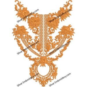 Embroidery Neck Design NED1474-24