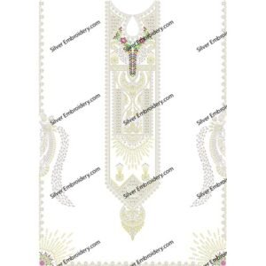 Neck Embroidry Pattren NED1483-24