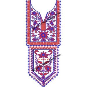 Unique Neck Embroidry NED1488-24