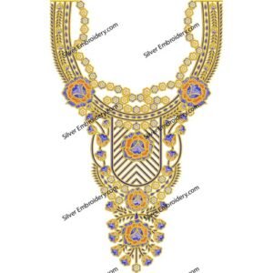 Kaftan Embroidery Dress Design KED150-24