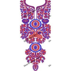 Neck Embroidry Design NED1511-24