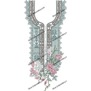 Neck Flower Design NED1518-24