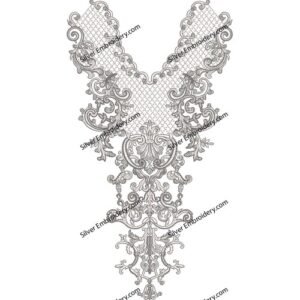 Neck Embroidry Design NED1530-24