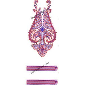 Unique Neck Embroidry NED1541-24
