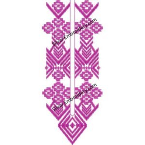 Neck Embroidry Design NED1542-24
