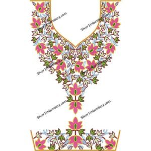 Neck Kaftan Embroidery KED155-24