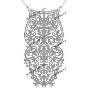 Unique Neck Embroidry NED1572-24