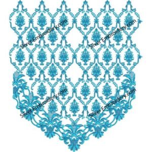 Neck Embroidry Design NED1573-24