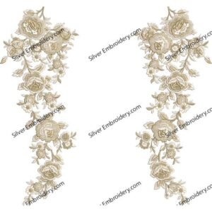 Neck Embroidry Pattren NED1577-24