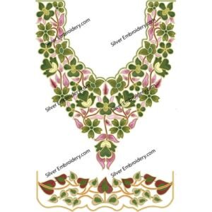 Kaftan Embroidery Dress Design KED158-24