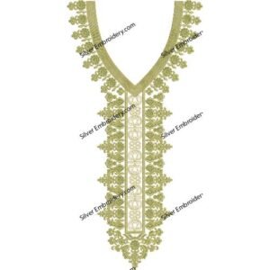 Neck Embroidry Design NED1580-24