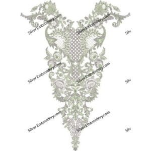 Neck Embroidry Pattren NED1588-24