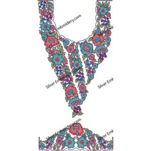 Kaftan Embroidery Design KED159-24