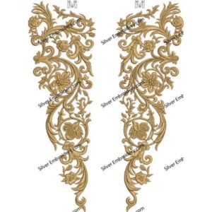 Unique Neck Embroidry NED1597-24
