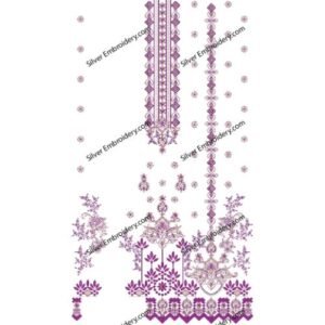 Flower Boring Embroidery BED165-24