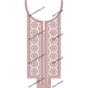 Neck Embroidery Machine Design NED1659-24