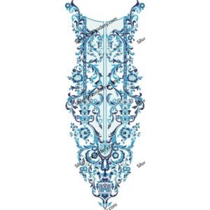 Neck Embroidry Pattren NED1676-24
