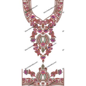 Kaftan Embroidery Dress KED168-24