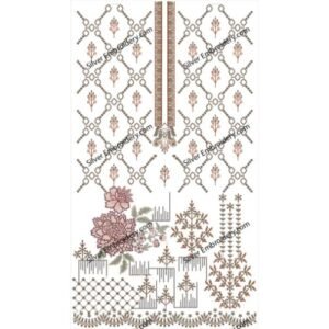 Embroidery Boring Design BED168-24