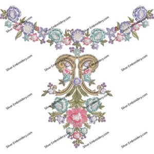 Neck Flower Design NED1684-24