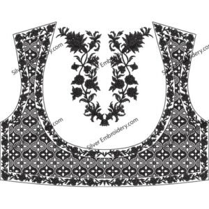 Unique Neck Embroidry NED1691-24