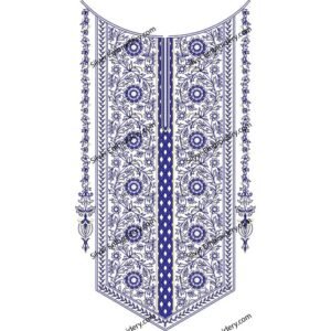 Unique Neck Embroidry NED1705-24