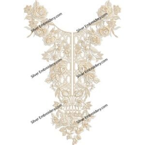 Unique Neck Embroidry NED1716-24