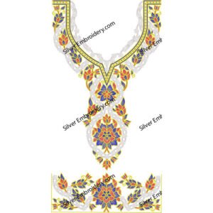 Kaftan Embroidery Dress Design KED174-24