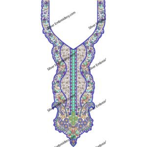 Neck Embroidry Design NED1755-24