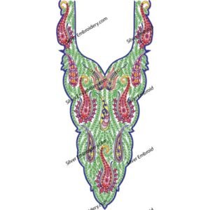 Neck Embroidry Design NED1766-24