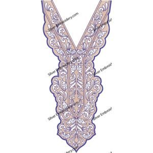 Neck Embroidry Pattren NED1769-24