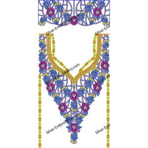 Kaftan Dress Embroidery KED177-24