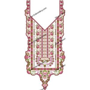 Beautiful Neck Embroidry NED1775-24