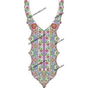Neck Flower Design NED1790-24