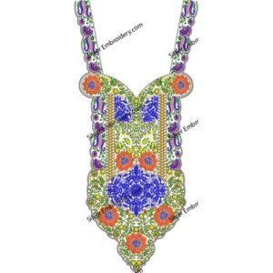 Embroidery Neck Design NED1792-24