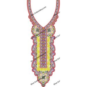 Unique Neck Embroidry NED1796-24
