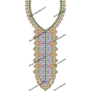 Neck Embroidry Design NED1798-24