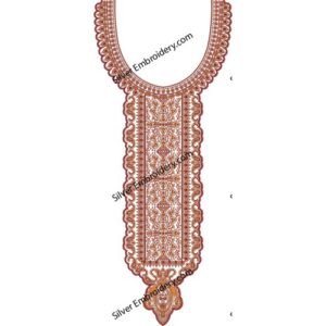 Neck Embroidry Pattren NED1801-24