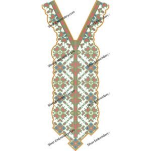 Neck Embroidery Machine Design NED1817-24