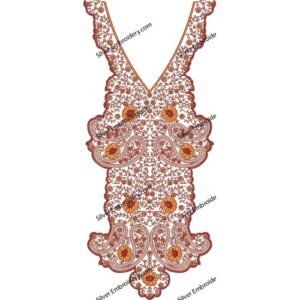 Neck Flower Design NED1818-24