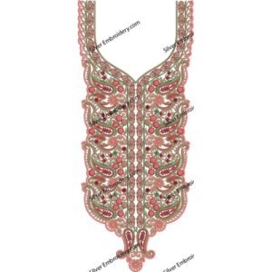 Neck Embroidry Pattren NED1824-24