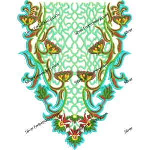 Neck Embroidery Machine Design NED1827-24