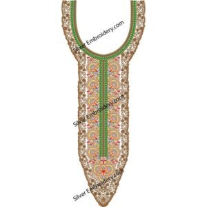 Neck Embroidry Pattren NED1833-24