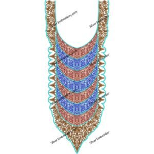 Neck Embroidery Machine Design NED1835-24