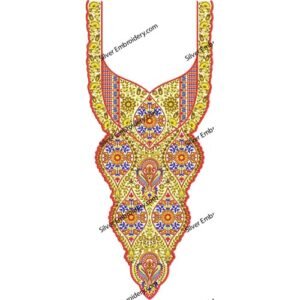 Unique Neck Embroidry NED1842-24