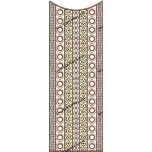 Flower Neck Embroidery NED1851-24