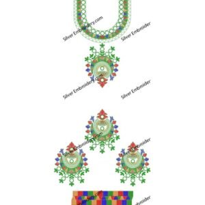 Unique Neck Embroidry NED1853-24