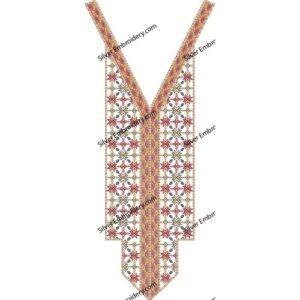 Neck Embroidry Design NED1857-24