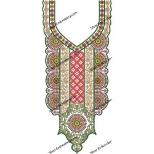 Unique Neck Embroidry NED1862-24